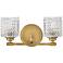 Elle 7 1/2"H Brass 2-Light Wall Sconce by Hinkley Lighting