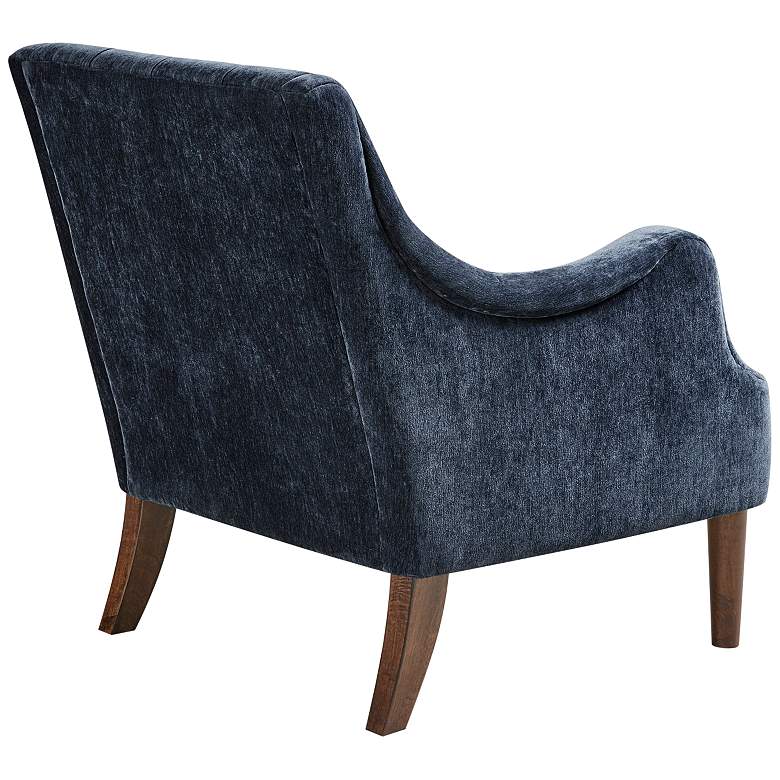 Image 7 Elle Navy Tufted Fabric Accent Chair more views