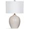 Ellen 25" Traditional Glazed Ceramic Table Lamp