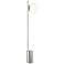 Ellen DeGeneres Lune Polished Nickel LED Floor Lamp