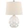 Ellen White Sculptured Ceramic Table Lamp