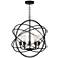 Ellery 24 3/4" Wide Bronze Sphere 5-Light LED Pendant