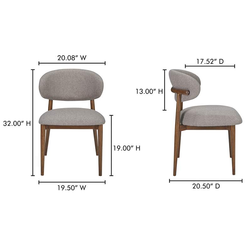 Image 6 Ellie Dining Chair Light Brown more views