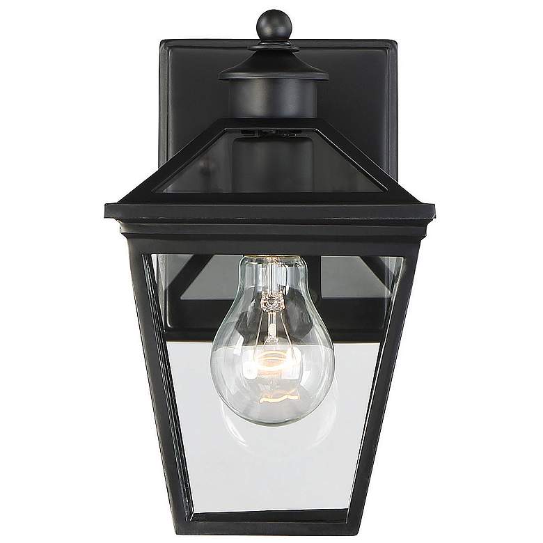 Image 2 Ellijay 1-Light Outdoor Wall Lantern in Black more views