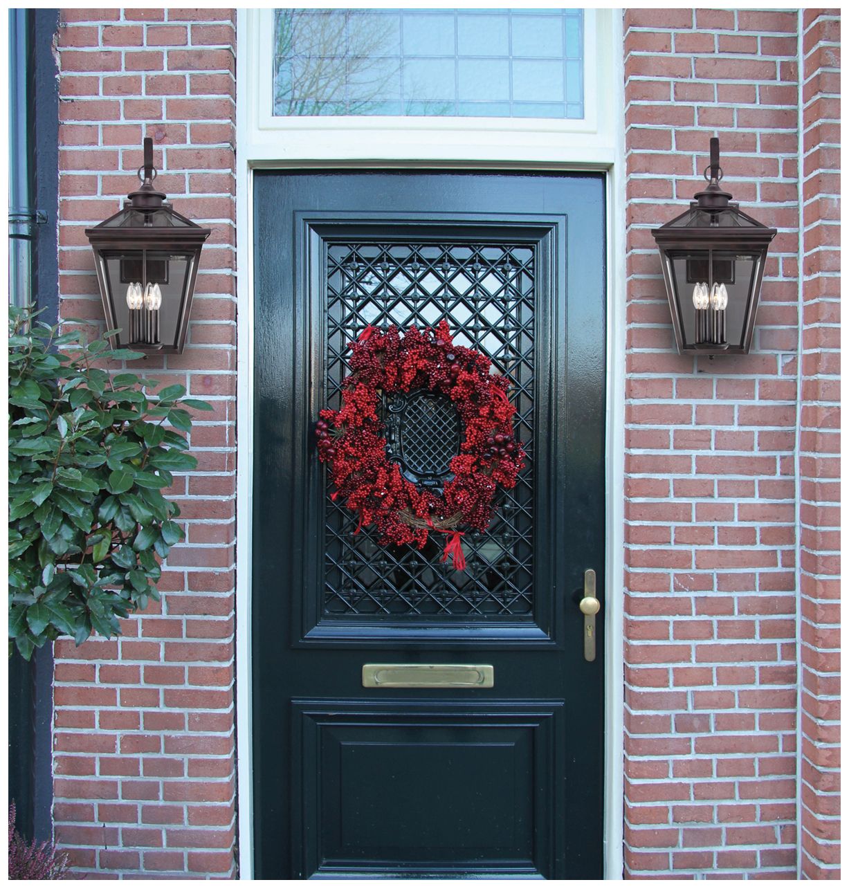 Image 4 Ellijay 25 1/2"H English Bronze 4-Light Outdoor Wall Light more views