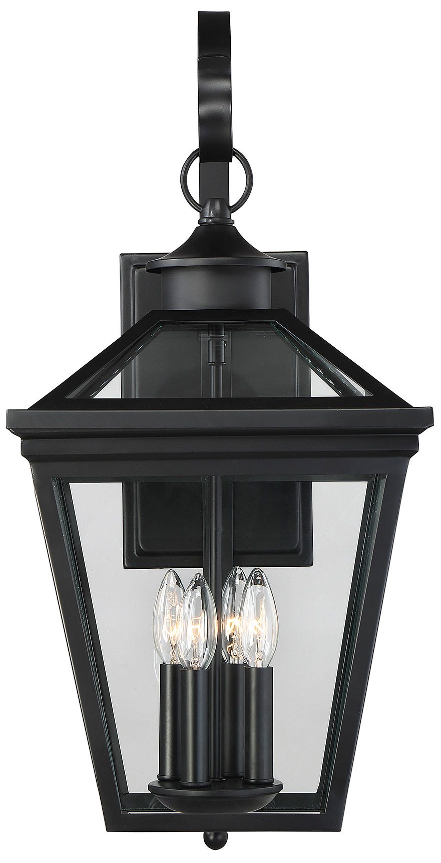 Image 2 Ellijay 4-Light Outdoor Wall Lantern in Black more views