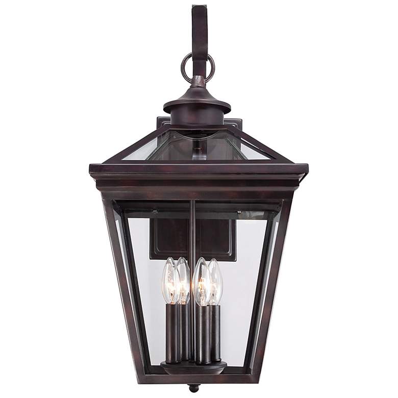 Image 3 Ellijay 4-Light Outdoor Wall Lantern in English Bronze more views