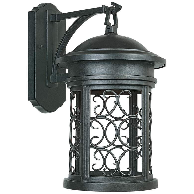 Image 1 Ellington 16 1/4 inch High Oil-Rubbed Bronze Outdoor Wall Light
