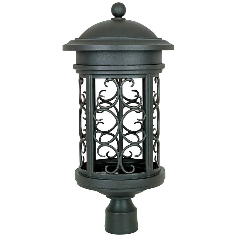 Image 1 Ellington 23" High Oil-Rubbed Bronze Outdoor Post Light