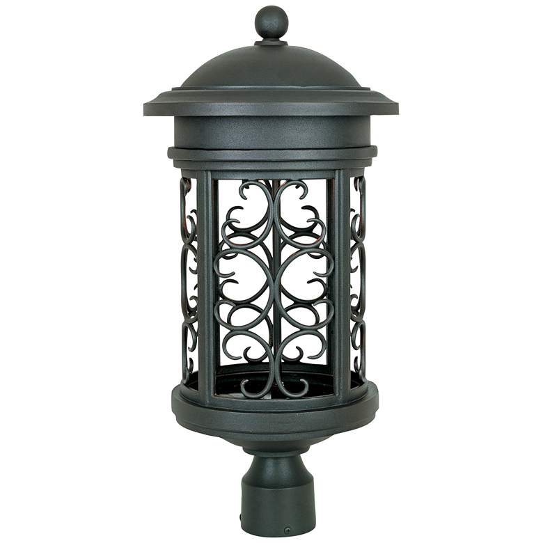 Image 1 Ellington 23 inch High Oil-Rubbed Bronze Outdoor Post Light