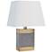 Elliot 18 1/2" High Shagreen Ceramic Accent Table Lamp