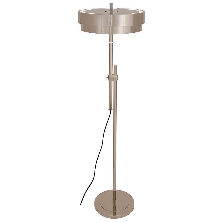 Image 1 Elliott 43.75" High Polished Nickel Floor Lamp