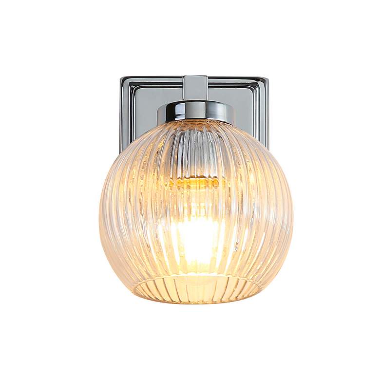 Image 3 Elliott 7 3/4" High Chrome Wall Sconce more views
