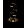 Ellipse 59" High Relic Lava LED Outdoor Water Fountain