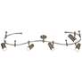 Thumbnail3 of Ellipse 96" Wide 5-Light Brushed Nickel LED Flex Track more views