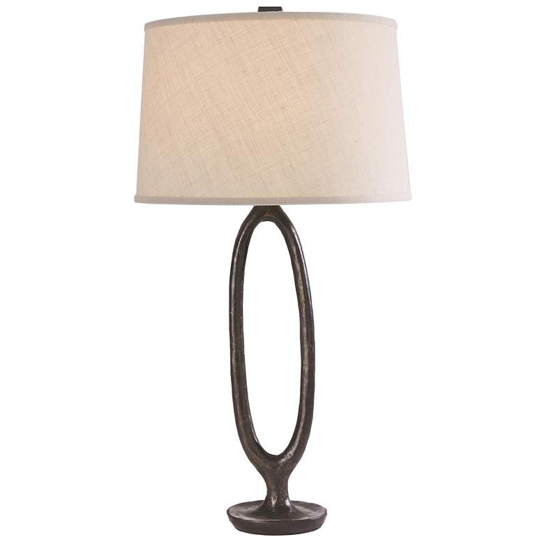 Image 1 Ellipse Table Lamp-Bronze