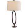 Ellipse Table Lamp-Bronze