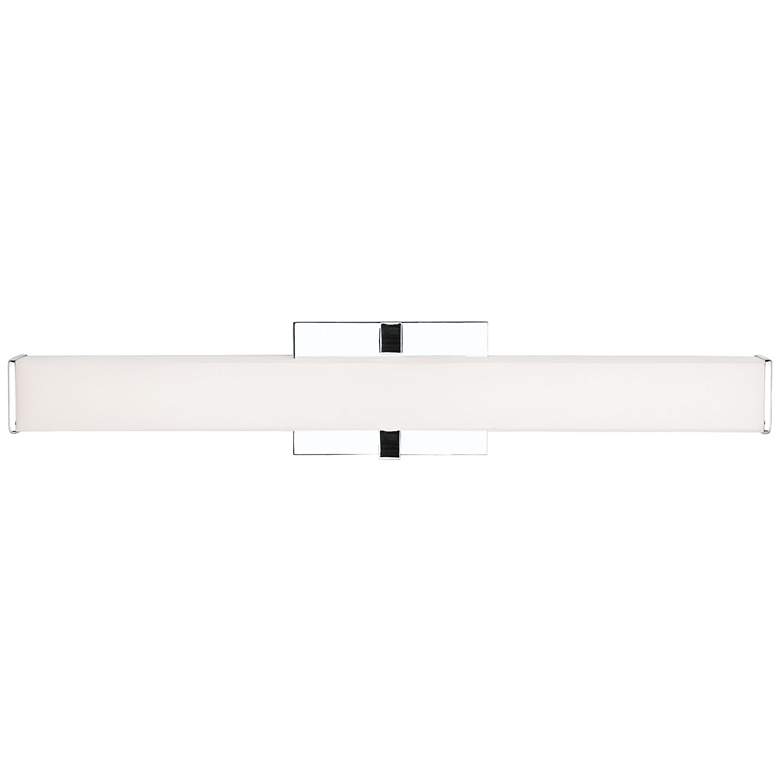 Image 1 Ellis 24" Wide Polished Chrome LED Bath Light