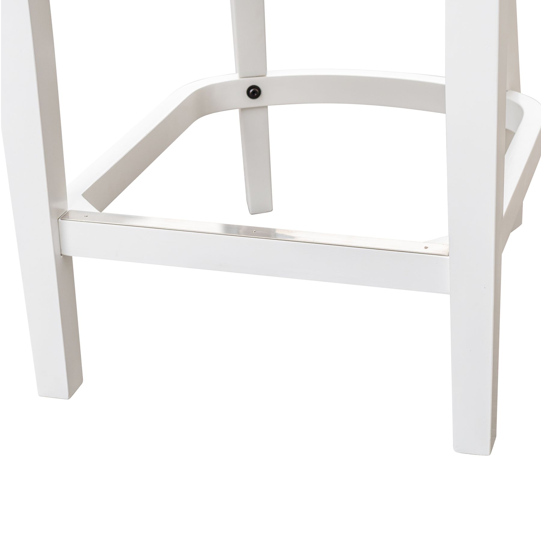 Image 4 Ellis 31" Gray Faux Leather Swivel Tall Back Bar Stool more views
