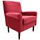 Ellis Berry Fabric Lounge Chair