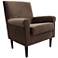 Ellis Pecan Fabric Lounge Chair