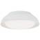 Ellison 12" Wide Sand White LED Ceiling Light
