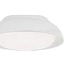 2_Ellison 12" Wide Sand White LED Ceiling Light more views