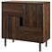 Ellison 30" Wide Dark Walnut Color Pop 2-Door Accent Cabinet