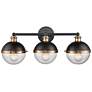2_Ellmira 24"W Matte Black and Aged Brass 3-Light Bath Light