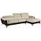 Elloise 2-Piece Two-Tone Leather Sofa Set