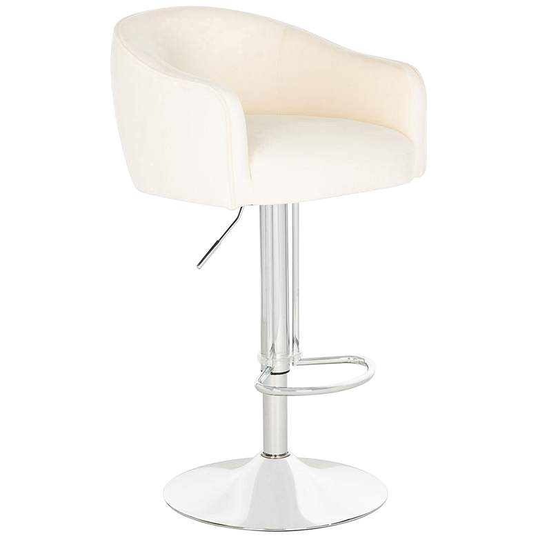 Image 1 Ellsworth Creme Adjustable Barstool