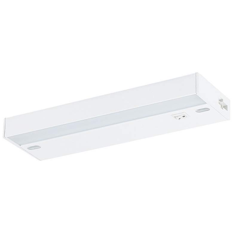 Image 1 Ellumi 9" Wide White Antibacterial LED Under Cabinet Light