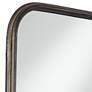 Ellyson Bronze 21.75" x 40" Rounded Corner Rectangular Mirror