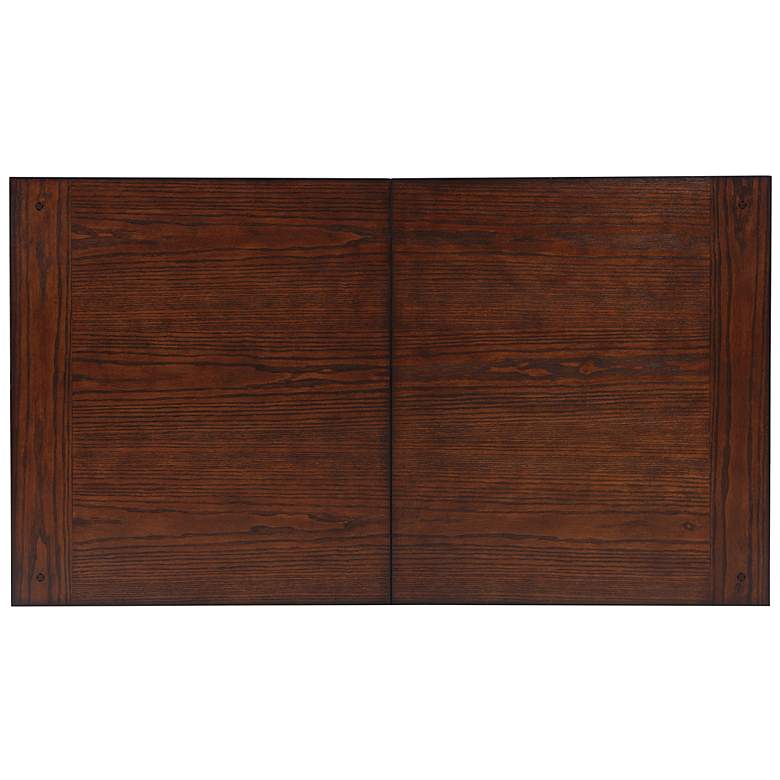Image 3 Elm 46" Wide Dark Oak 2-Drawer Coffee Table with Lift-Top more views