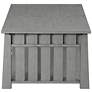3_Elm 46"W Antique Gray 2-Drawer Coffee Table with Lift-Top more views
