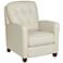 Elm Lane Benecict 27 1/2" Wide Pearl Leather 3-Way Recliner Chair