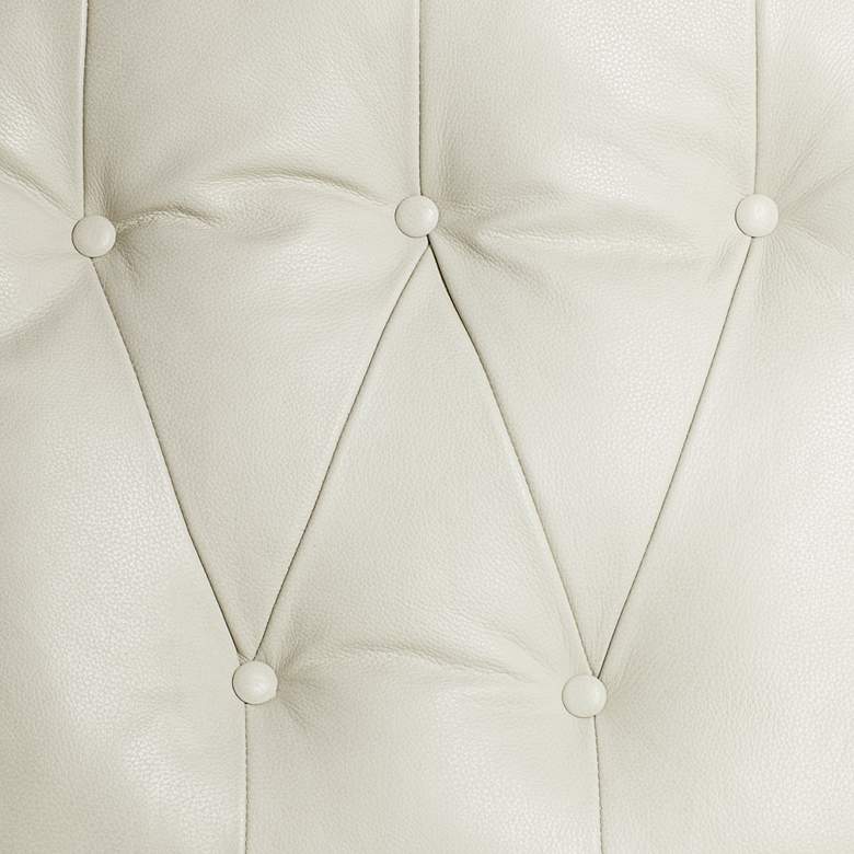 Image 3 Elm Lane Benecict 27 1/2" Wide Pearl Leather 3-Way Recliner Chair more views