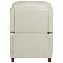 Elm Lane Benecict 27 1/2" Wide Pearl Leather 3-Way Recliner Chair