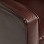 4_Elm Lane Benedict Livorno Chocolate Leather 3-Way Recliner Chair more views