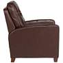Elm Lane Benedict Livorno Chocolate Leather 3-Way Recliner Chair