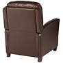 Elm Lane Benedict Livorno Chocolate Leather 3-Way Recliner Chair