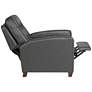 7_Elm Lane Benedict Livorno Gray Leather 3-Way Recliner Chair more views