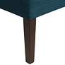 5_Elm Lane Dixon 35 1/4" Blue Fabric Swoop Arm Chair more views