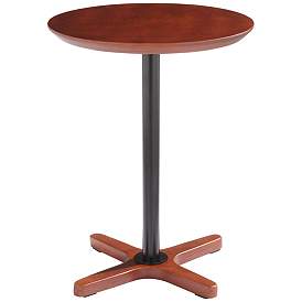 Image1 of Elm Lane Ellsworth 15 1/4" Wide Natural Wood Finish Standing Table