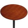 Elm Lane Ellsworth 15 1/4" Wide Natural Wood Finish Standing Table