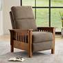 Thumbnail1 of Elm Lane Evan 33 1/2" Wide Chestnut Brown 3-Way Recliner Chair