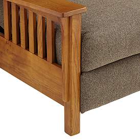 Image5 of Elm Lane Evan 33 1/2" Wide Chestnut Brown 3-Way Recliner Chair more views