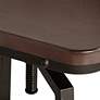 6_Elm Lane Roark Dark Bronze Adjustable Swivel Bar Stools Set of 2 more views