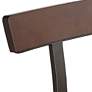 7_Elm Lane Roark Dark Bronze Adjustable Swivel Bar Stools Set of 2 more views