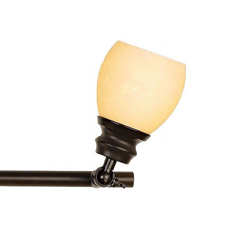 Image 4 Elm Park 36 inch Wide Adjustable 4-Head Bronze Track Style Ceiling Light more views